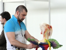 В Москве проходил конкурс по парикмахерскому искусству 1/2 чемпионата России 08.06.2013