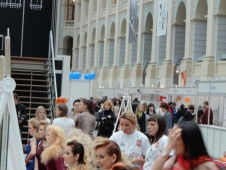 25 сентября 2013 г в Москве проходил конкурс по парикмахерскому искусству